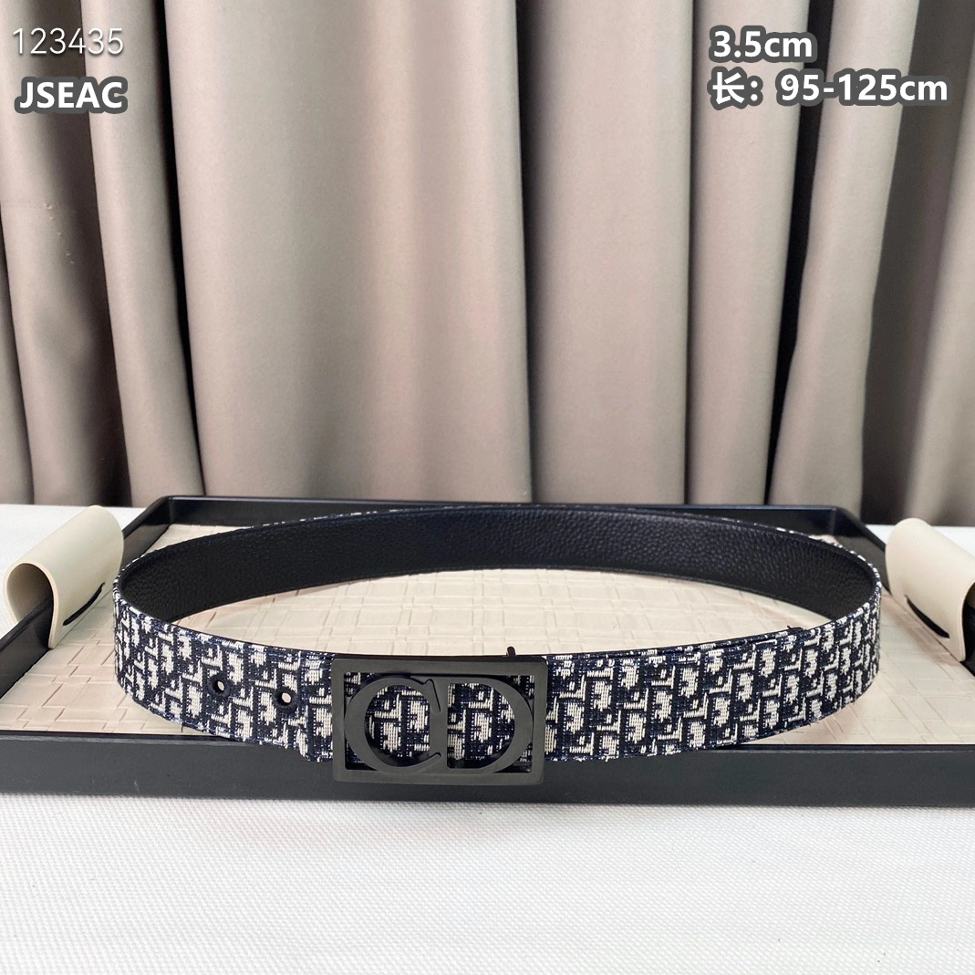 Christian Dior AAA Quality Belts For Unisex Versatile 1755