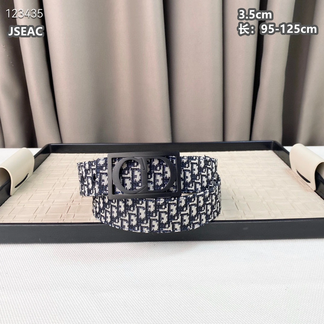 Christian Dior AAA Quality Belts For Unisex Versatile 1755