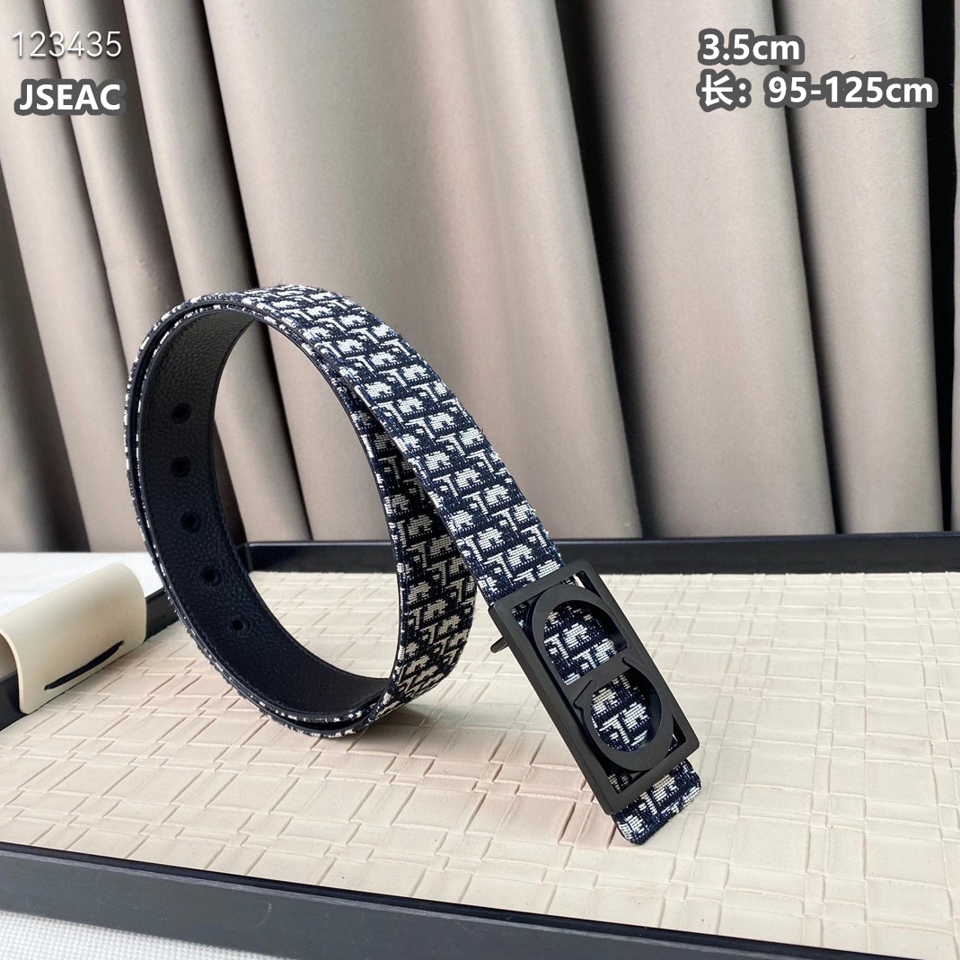Christian Dior AAA Quality Belts For Unisex Versatile 1755