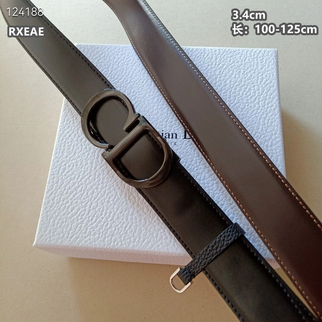 Christian Dior AAA Quality Belts For Unisex Vibrant 458