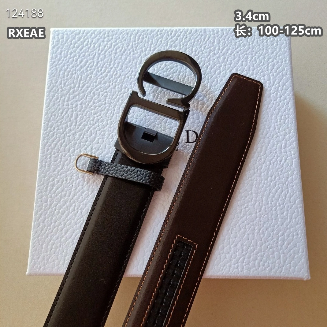 Christian Dior AAA Quality Belts For Unisex Vibrant 458