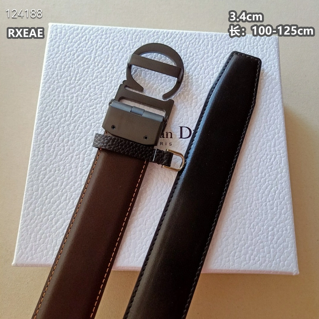 Christian Dior AAA Quality Belts For Unisex Vibrant 458