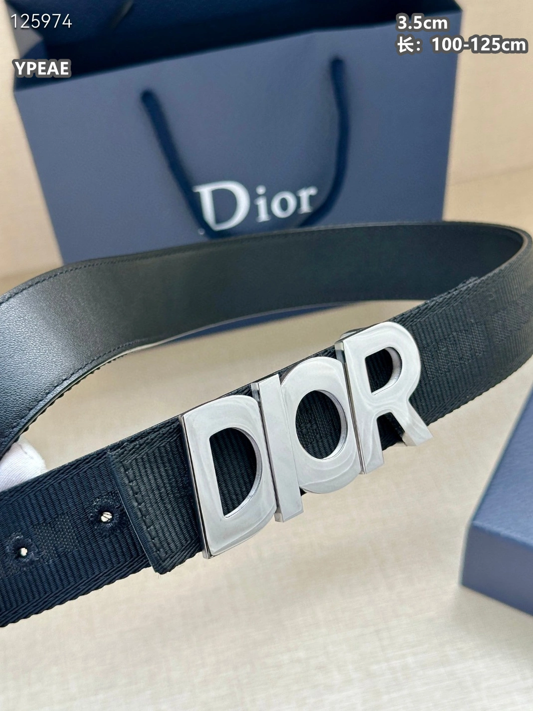 Christian Dior AAA Quality Belts For Unisex Vibrant 9096