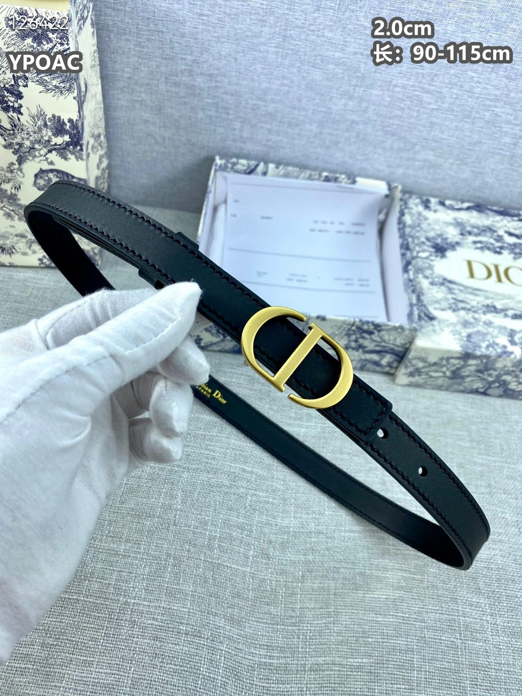Christian Dior AAA Quality Belts For Women Cozy 1170