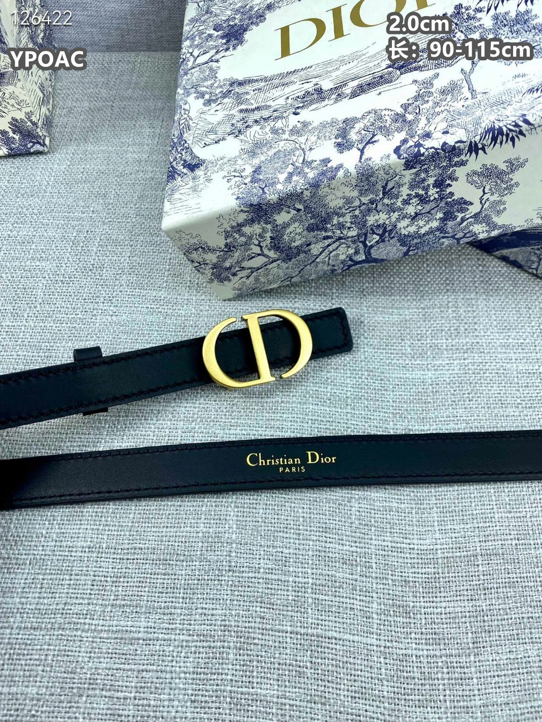 Christian Dior AAA Quality Belts For Women Cozy 1170
