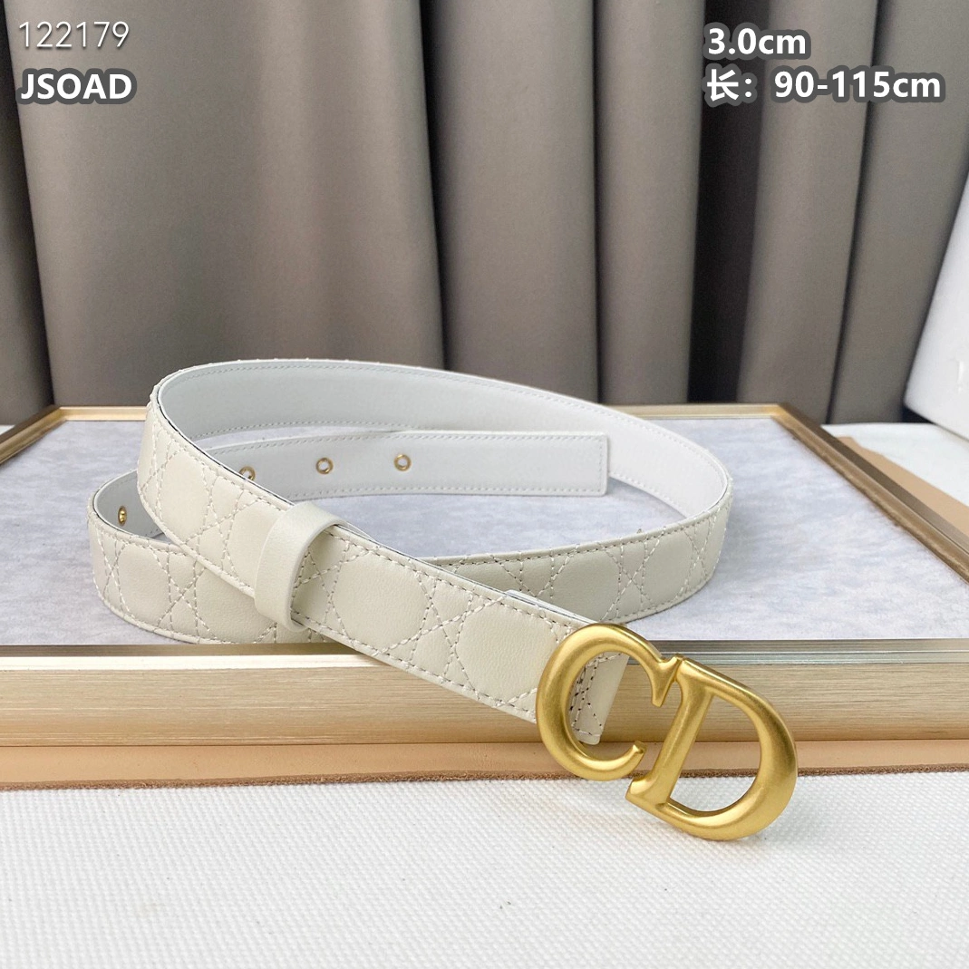 Christian Dior AAA Quality Belts For Women Cozy 3996