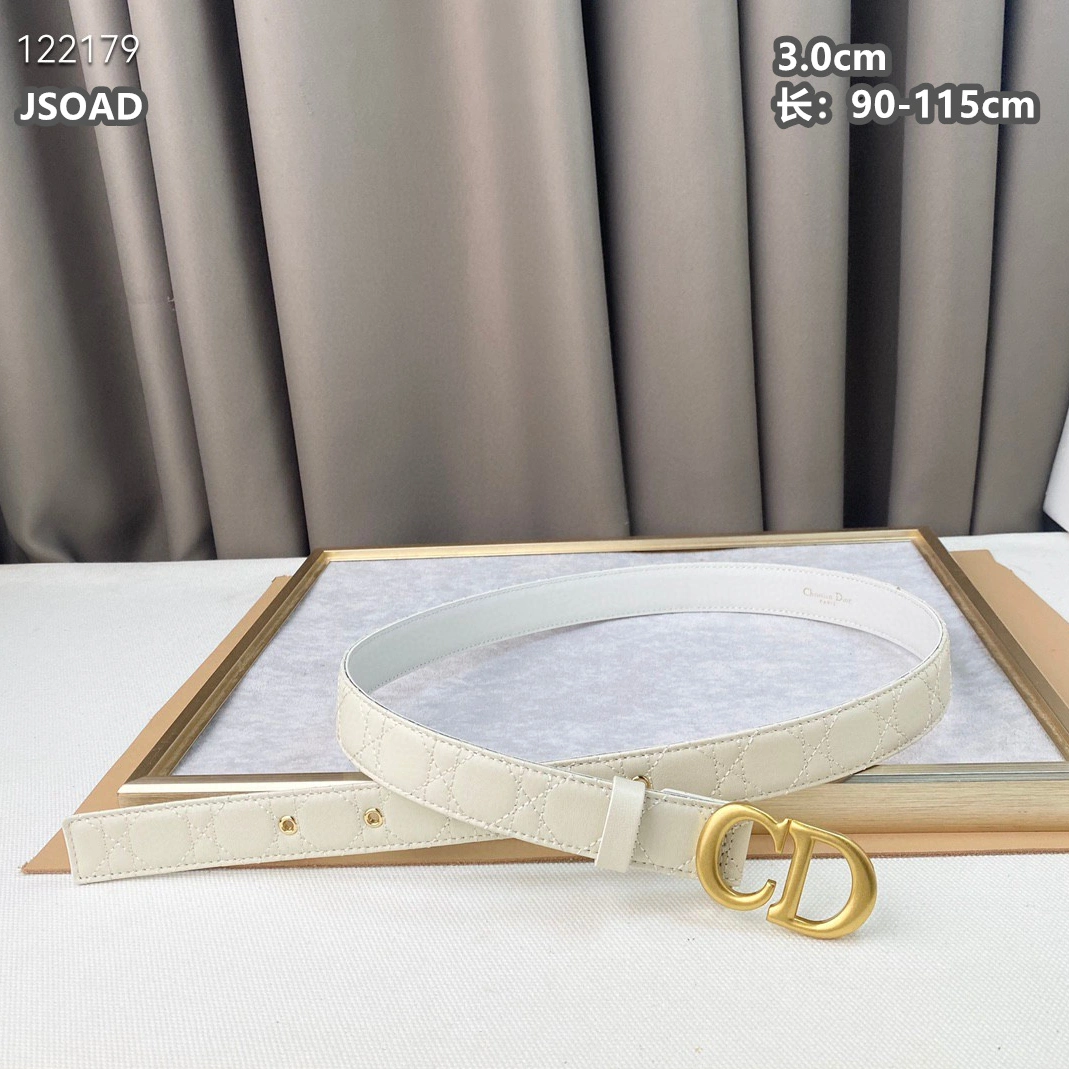Christian Dior AAA Quality Belts For Women Cozy 3996