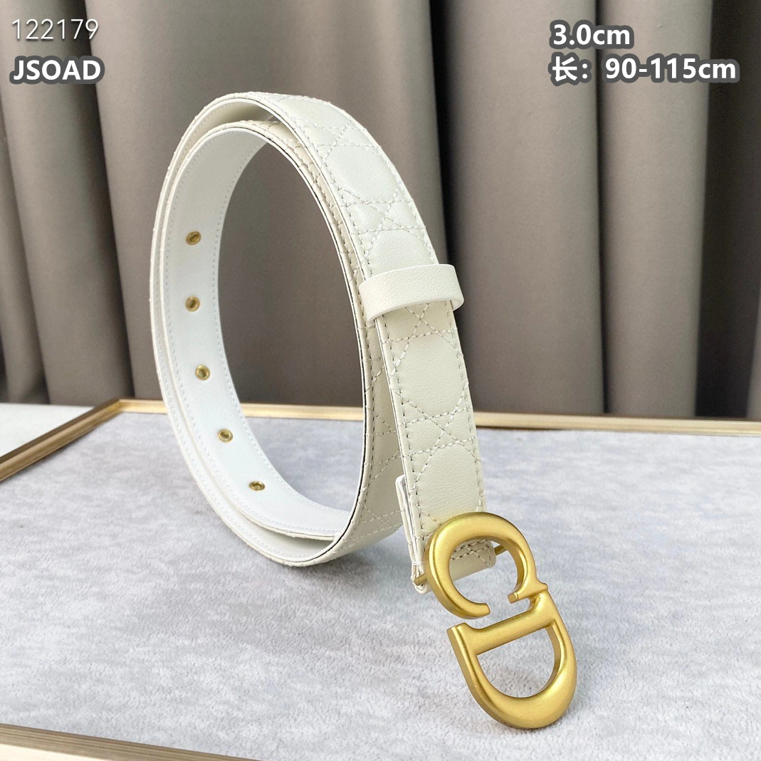 Christian Dior AAA Quality Belts For Women Cozy 3996