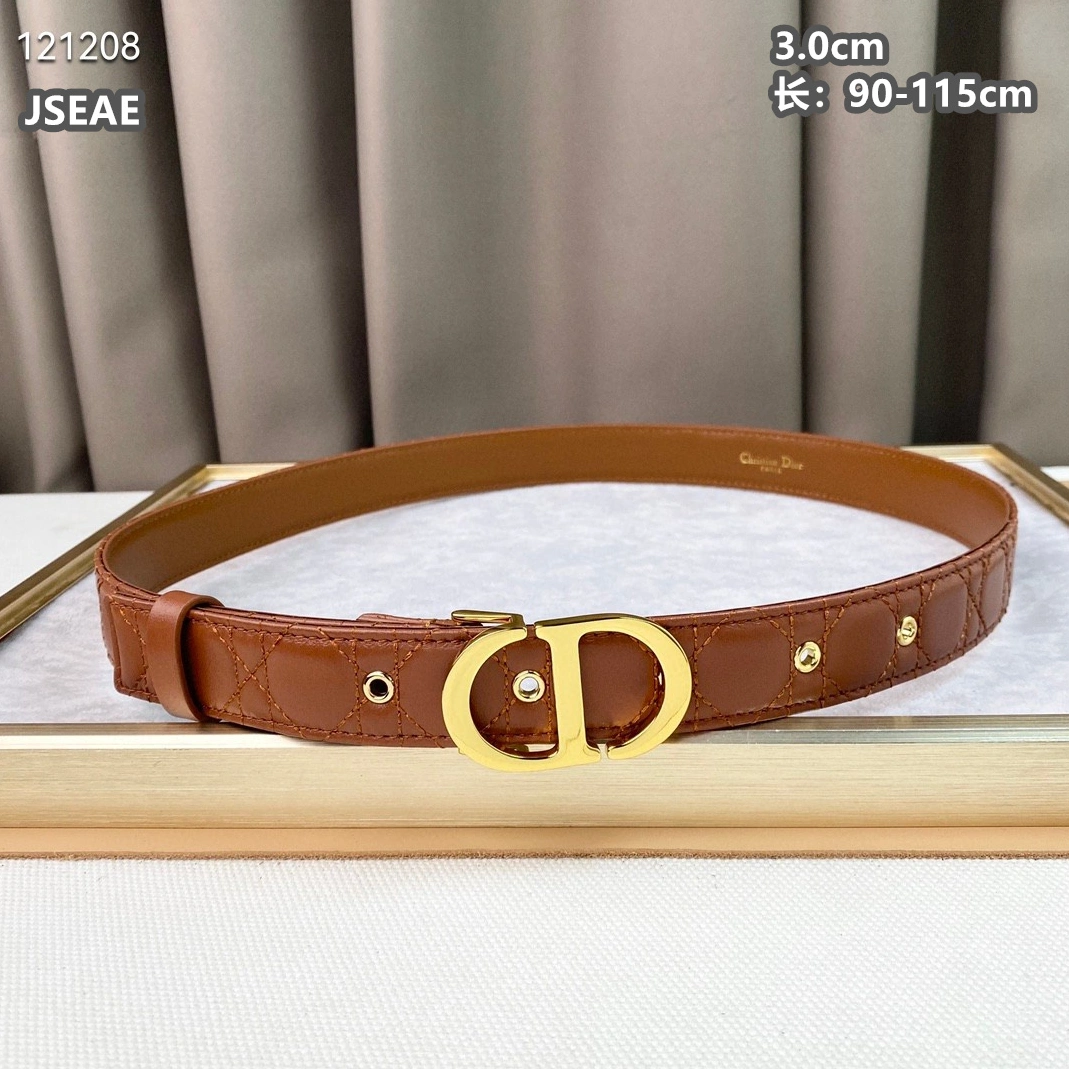 Christian Dior AAA Quality Belts For Women GoAnywhere 1353