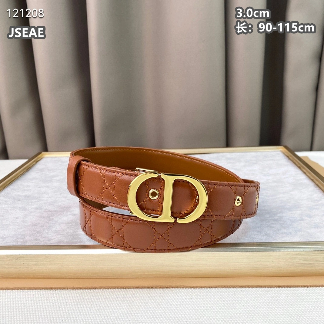 Christian Dior AAA Quality Belts For Women GoAnywhere 1353