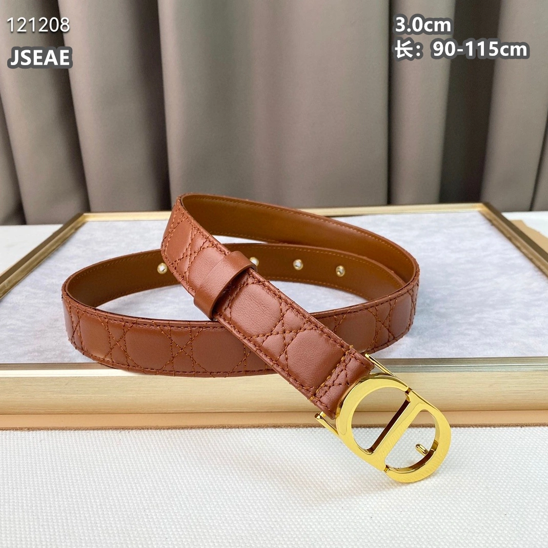 Christian Dior AAA Quality Belts For Women GoAnywhere 1353