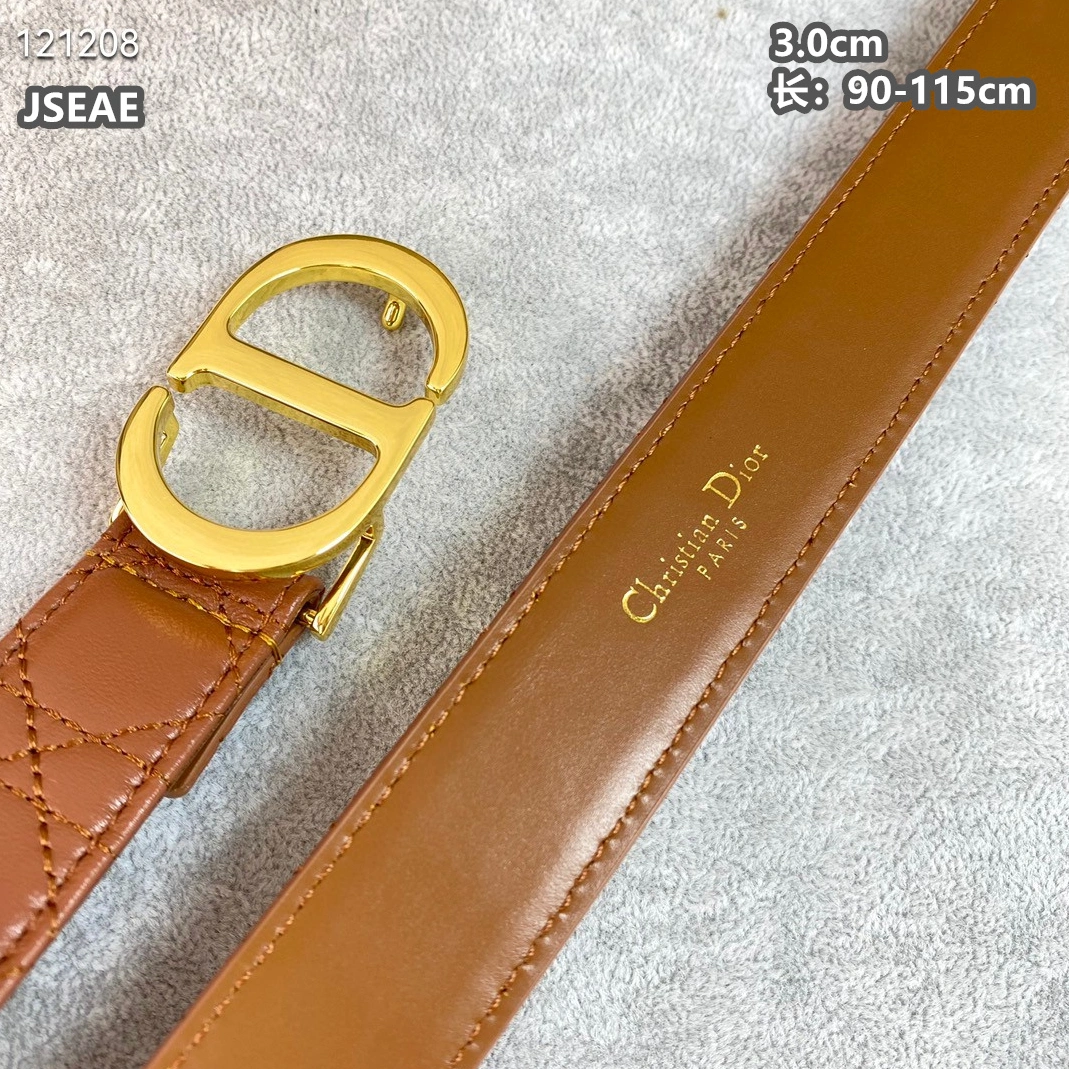 Christian Dior AAA Quality Belts For Women GoAnywhere 1353