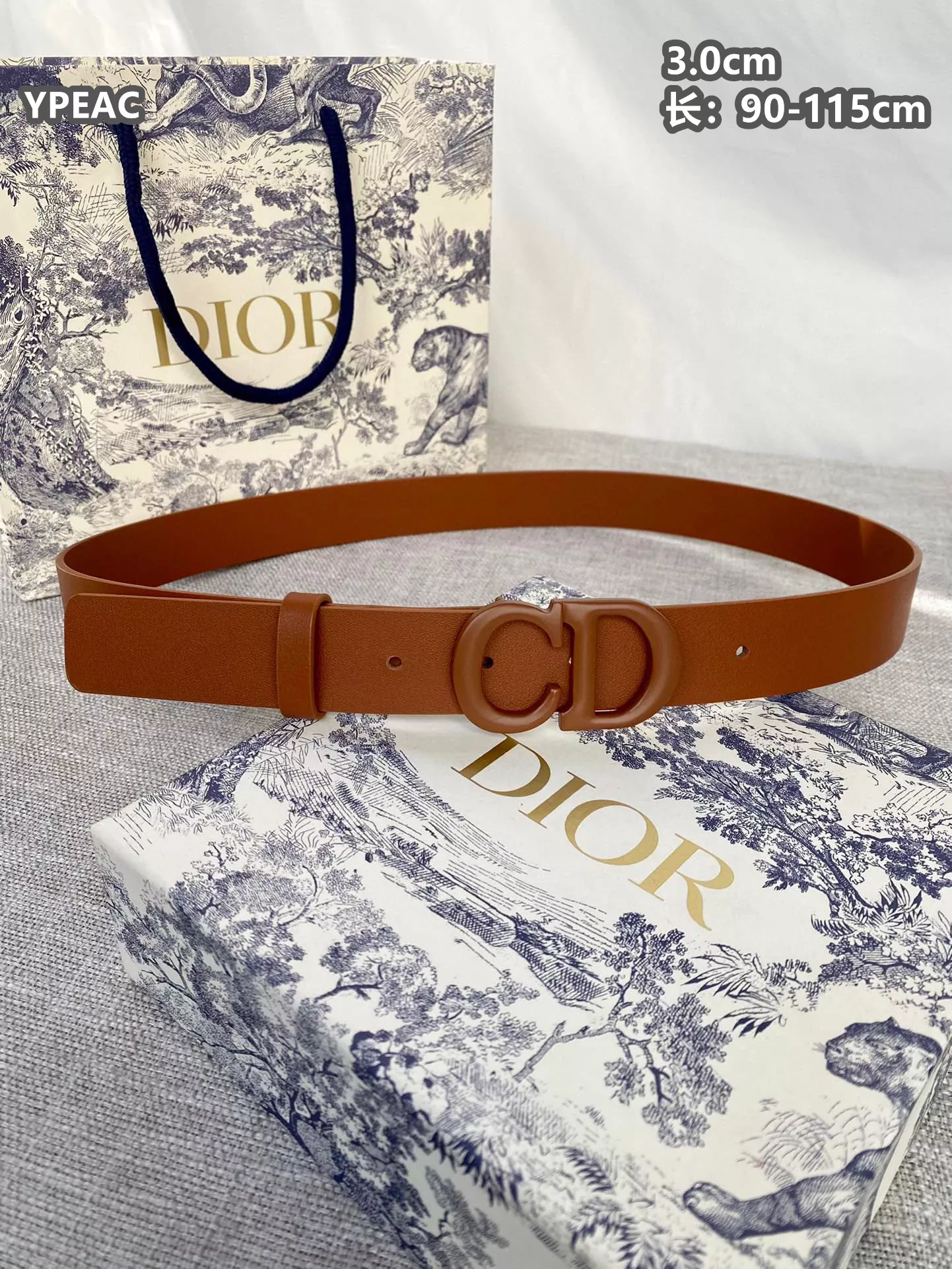 Christian Dior AAA Quality Belts For Women Reliable 7476