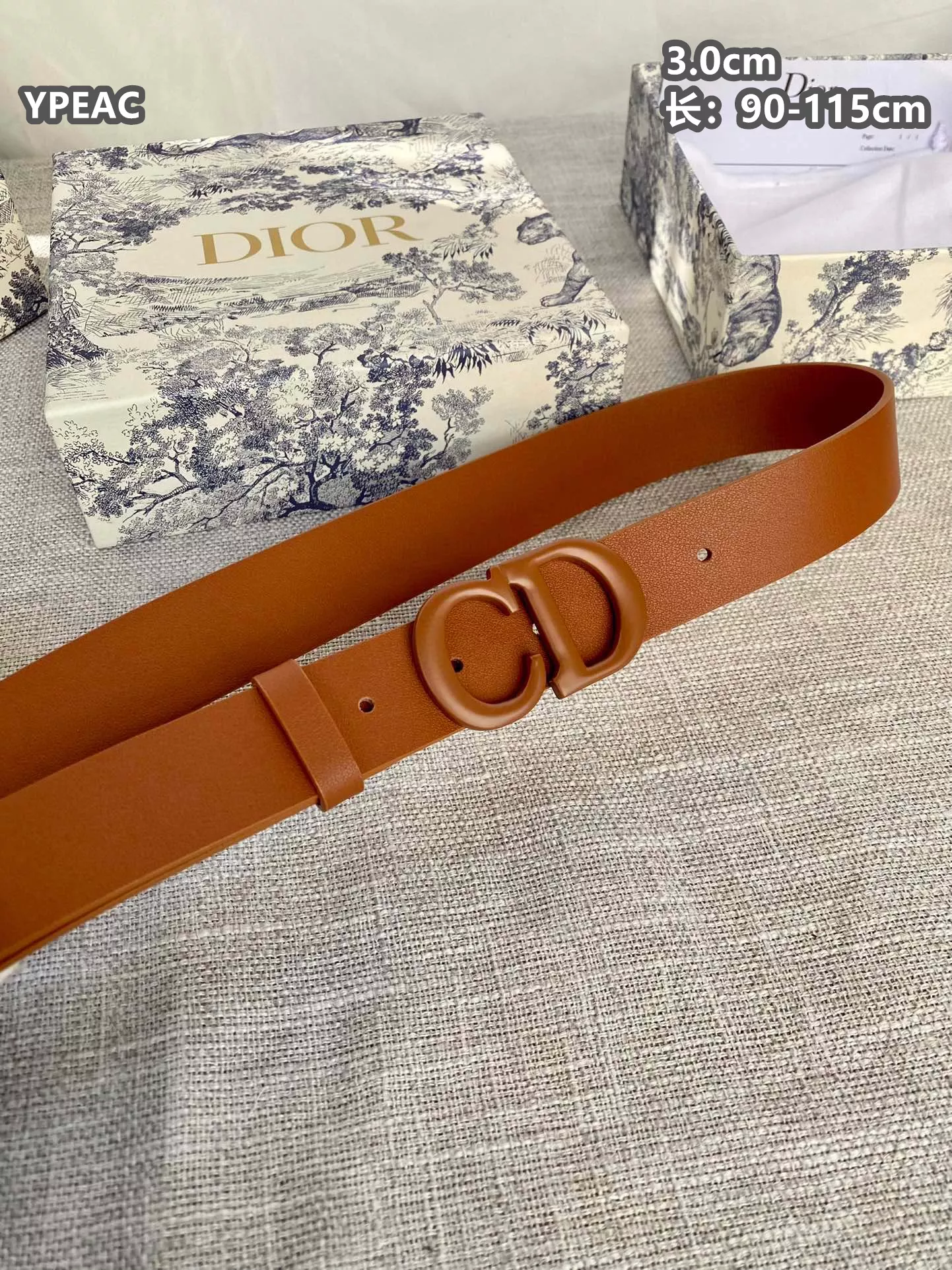 Christian Dior AAA Quality Belts For Women Reliable 7476