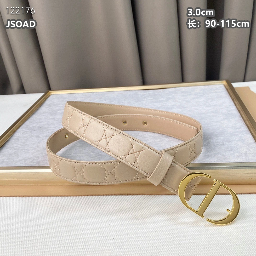 Christian Dior AAA Quality Belts For Women Resilient 2133