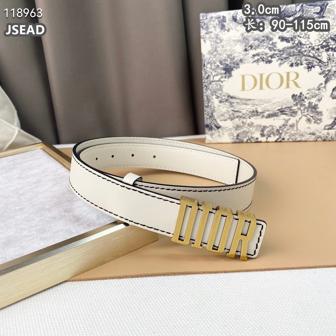 Christian Dior AAA Quality Belts For Women SmartChoice 527