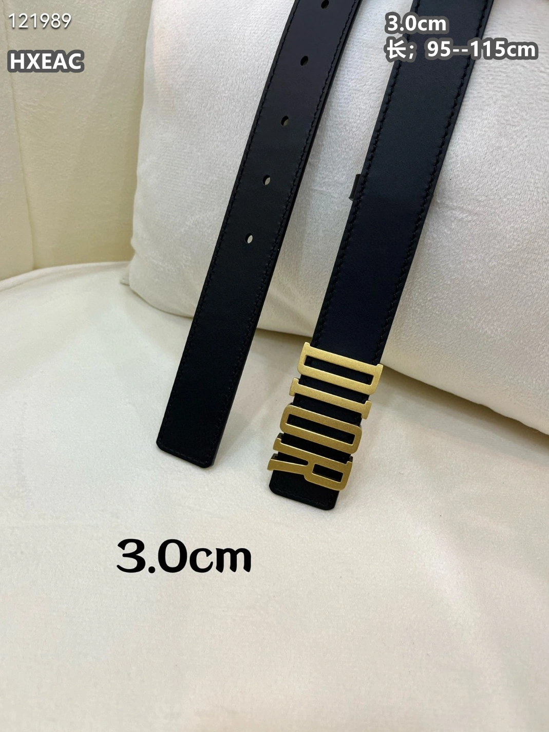 Christian Dior AAA Quality Belts For Women Versatile 7190
