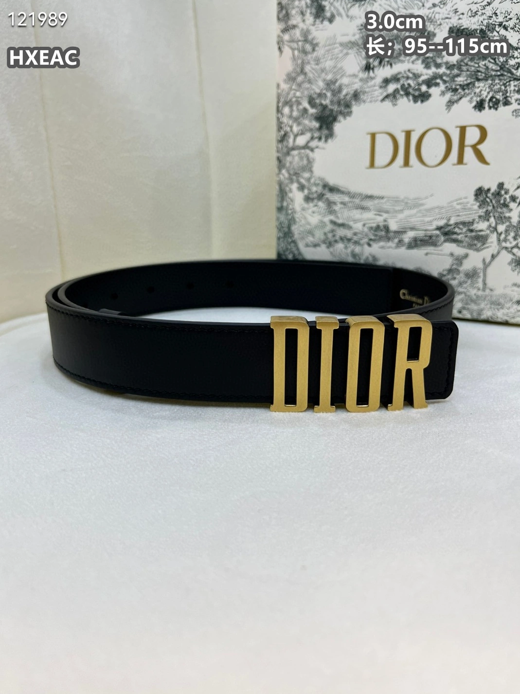 Christian Dior AAA Quality Belts For Women Versatile 7190