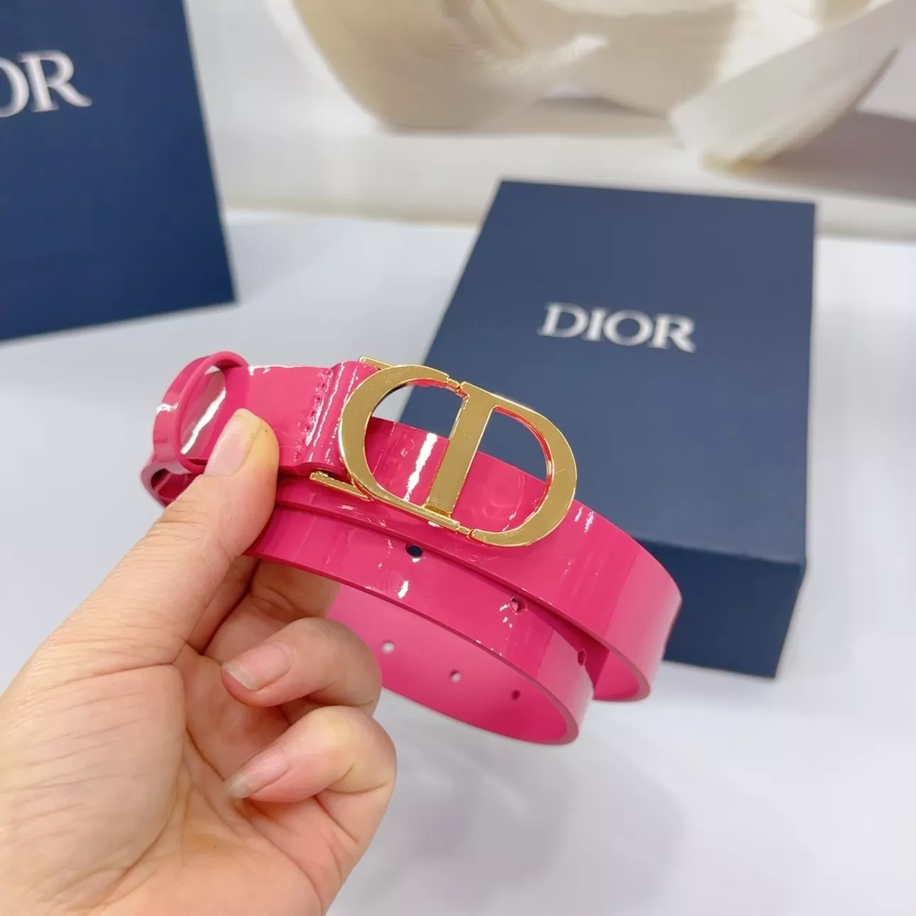 Christian Dior AAA Quality Belts In 2.5cm For Women BestValue 9448