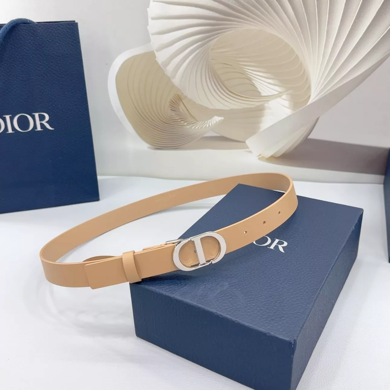 Christian Dior AAA Quality Belts In 2.5cm For Women Compact 727