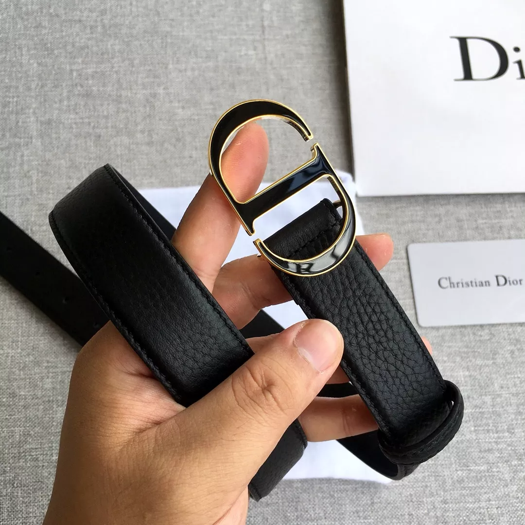 Christian Dior AAA Quality Belts In 3.0cm For Women Elegant 1138