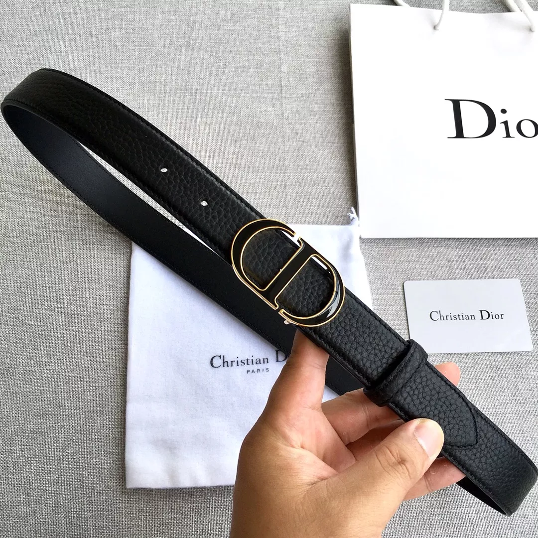 Christian Dior AAA Quality Belts In 3.0cm For Women Elegant 1138