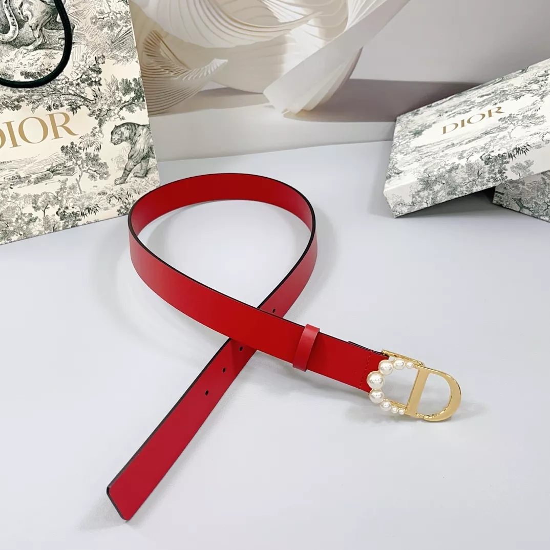 Christian Dior AAA Quality Belts In 3.0cm For Women HighQuality 1355