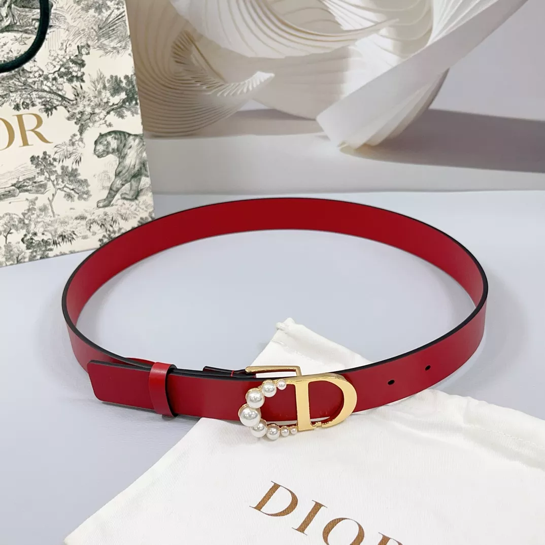 Christian Dior AAA Quality Belts In 3.0cm For Women HighQuality 1355