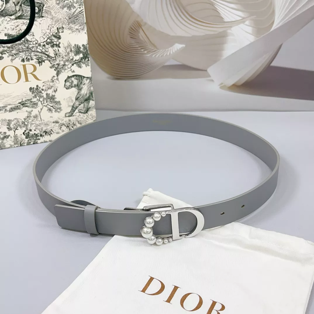 Christian Dior AAA Quality Belts In 3.0cm For Women Refined 8519
