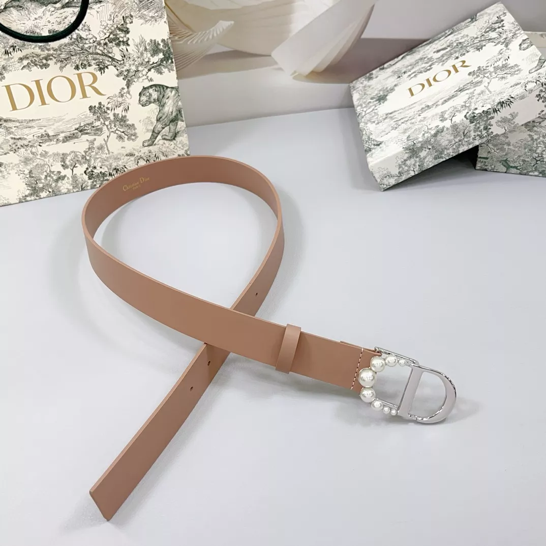 Christian Dior AAA Quality Belts In 3.0cm For Women SmartChoice 4578