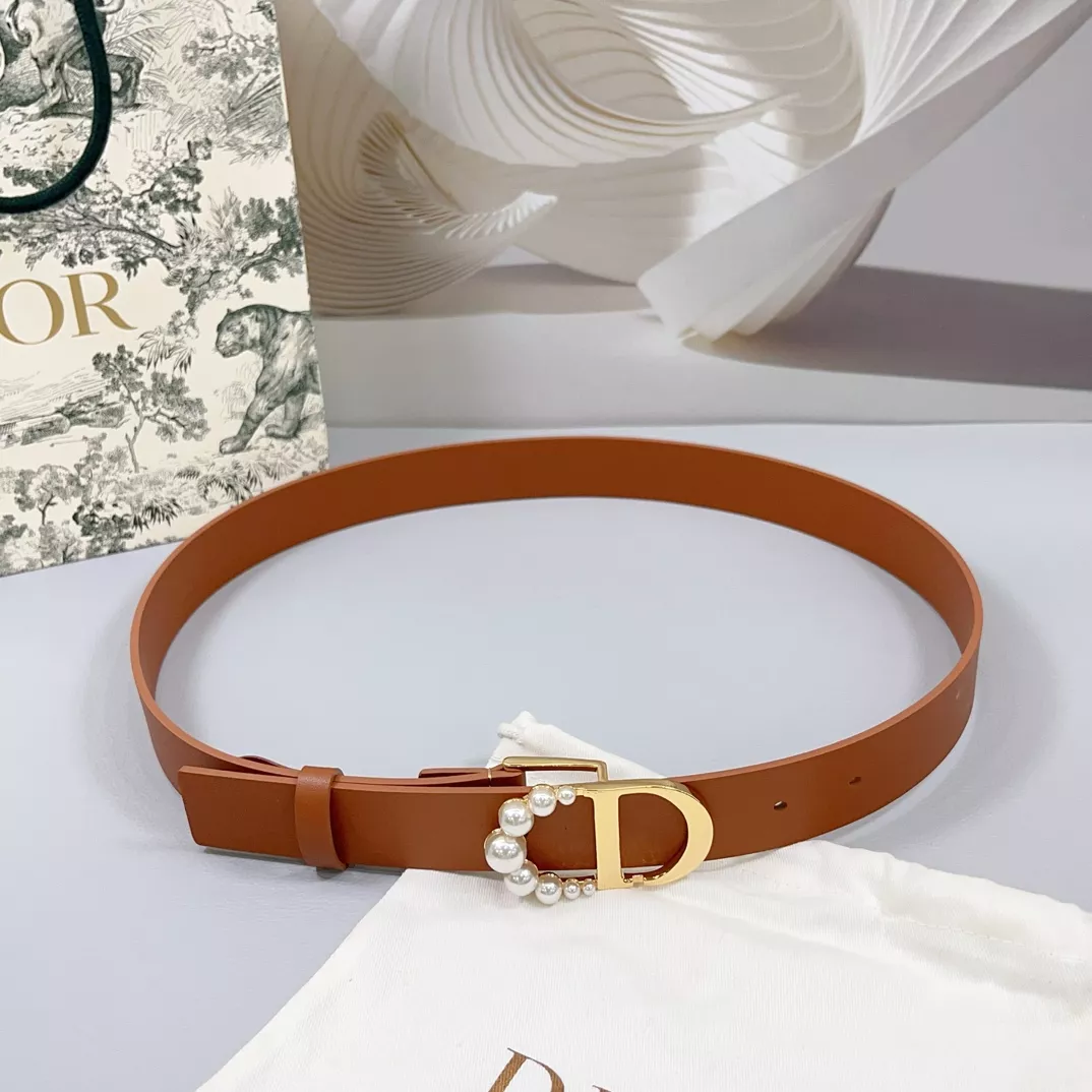 Christian Dior AAA Quality Belts In 3.0cm For Women Timeless 6851