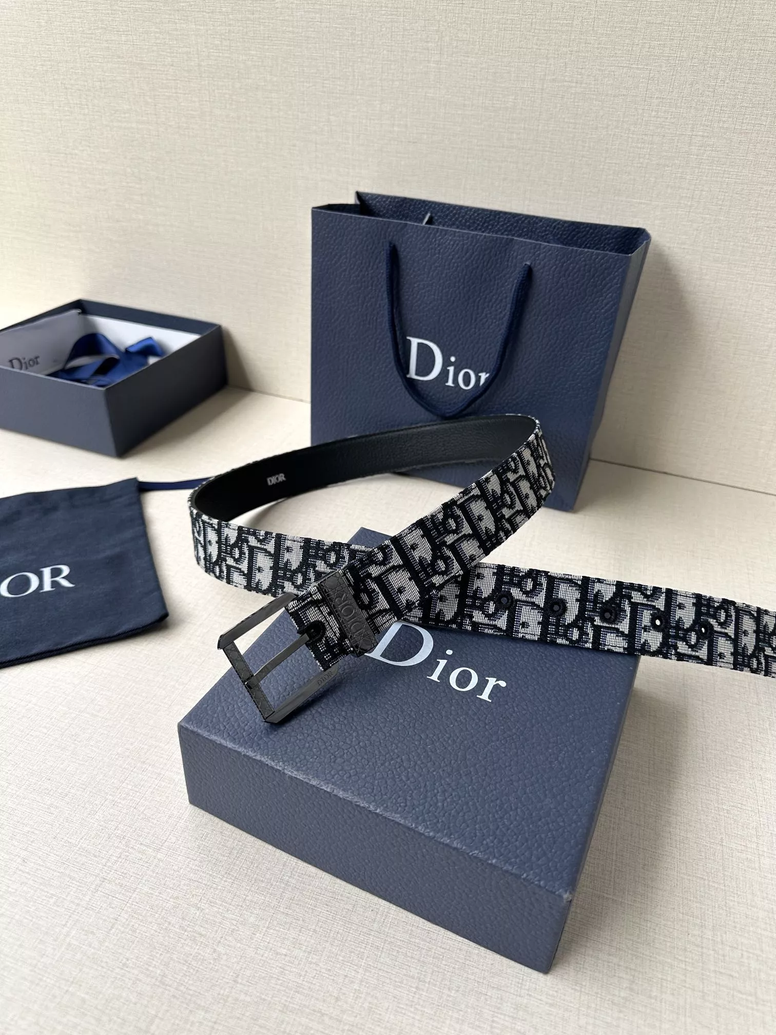 Christian Dior AAA Quality Belts In 3.5cm For Men Affordable 3815