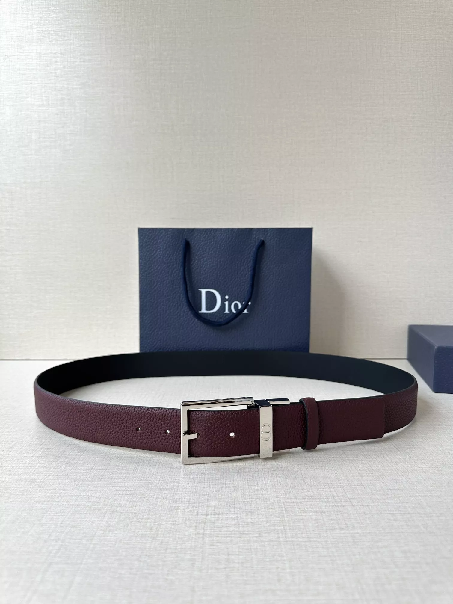 Christian Dior AAA Quality Belts In 3.5cm For Men AllSeason 8222