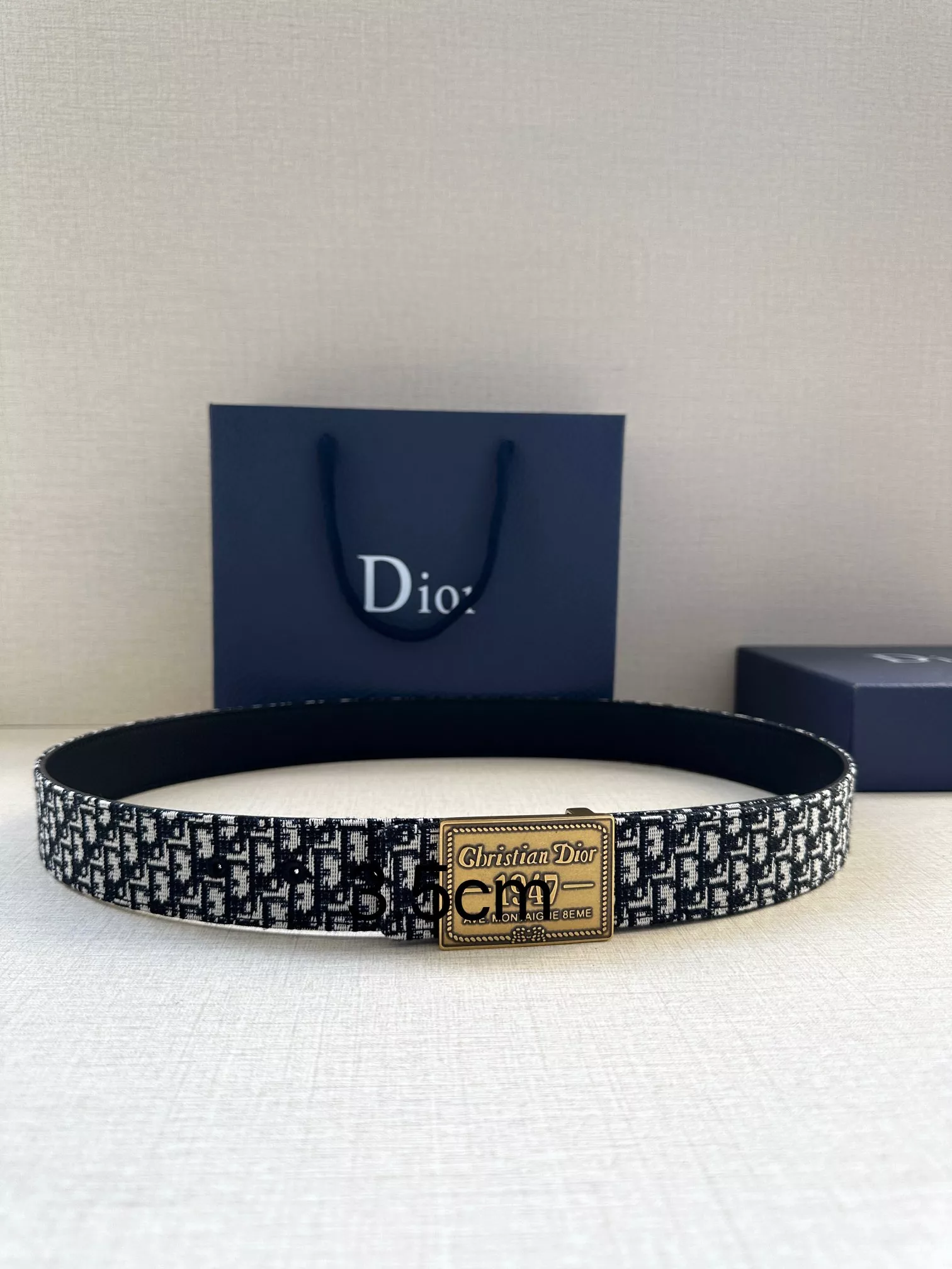Christian Dior AAA Quality Belts In 3.5cm For Men BestValue 2255