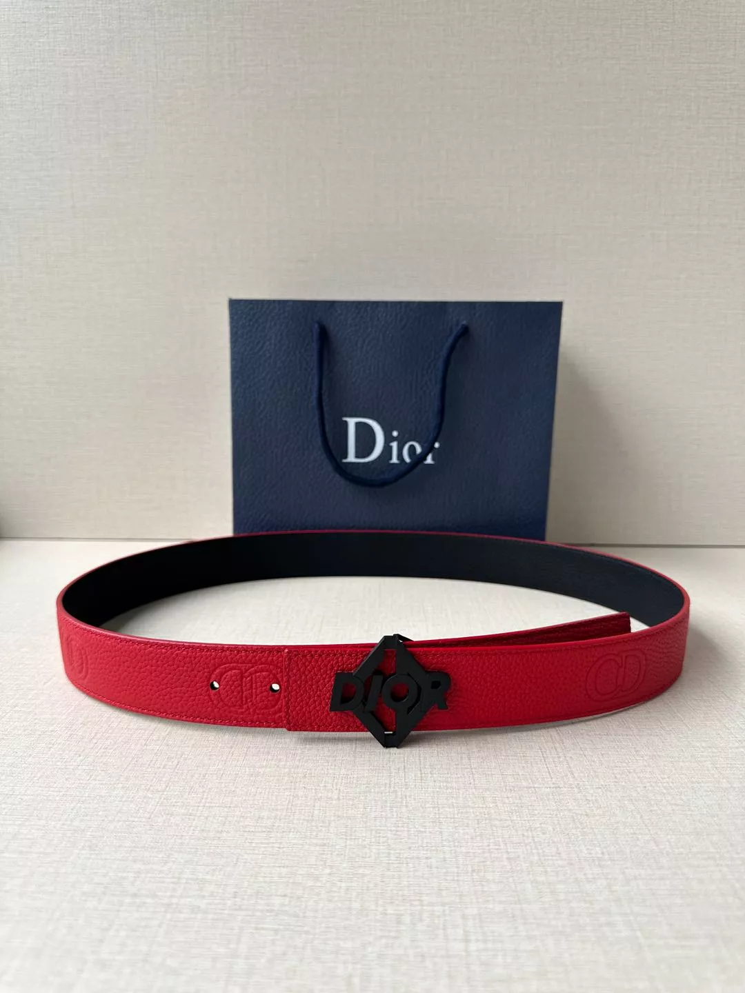 Christian Dior AAA Quality Belts In 3.5cm For Men Durable 2178