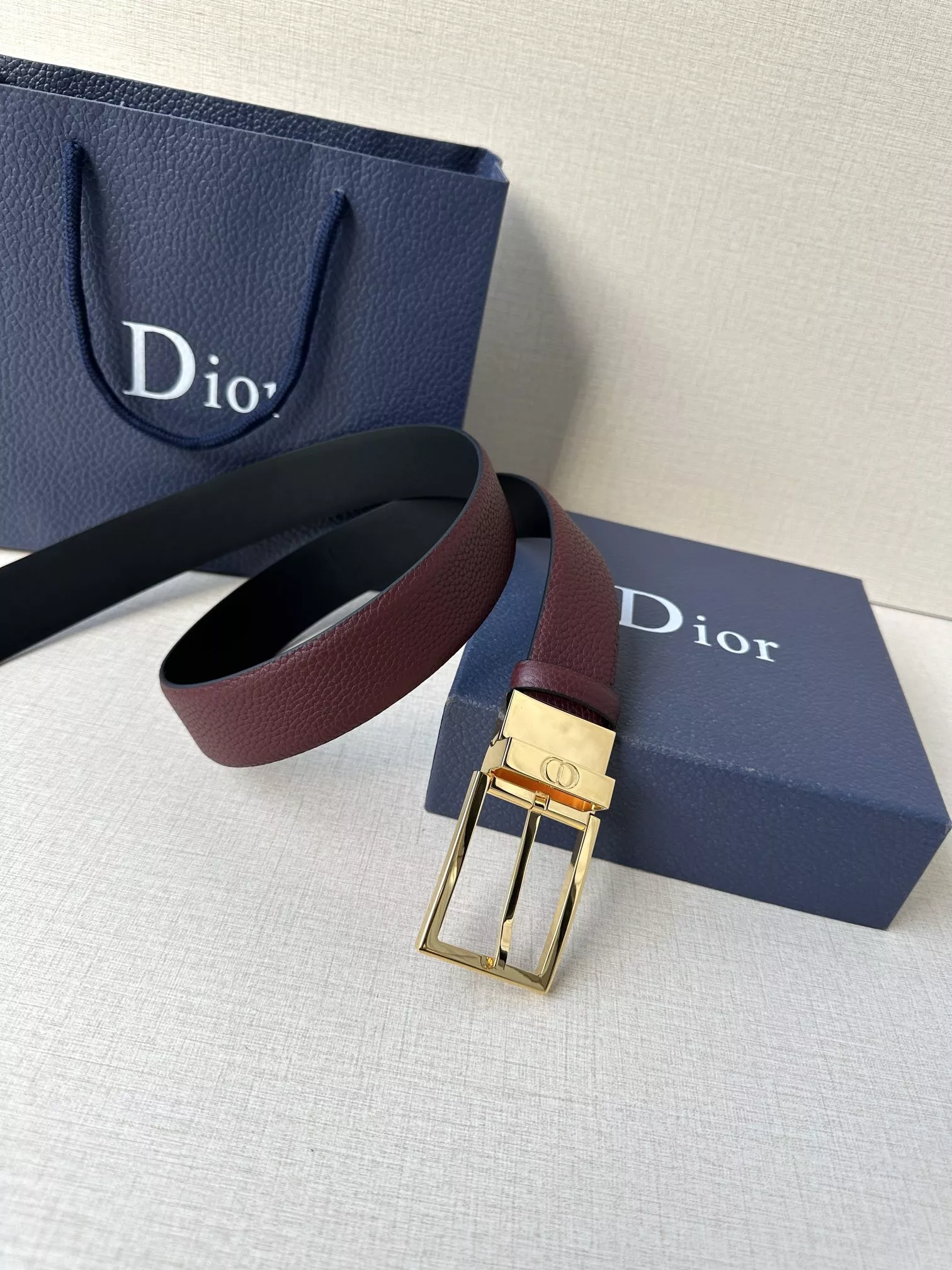 Christian Dior AAA Quality Belts In 3.5cm For Men Efficient 6014
