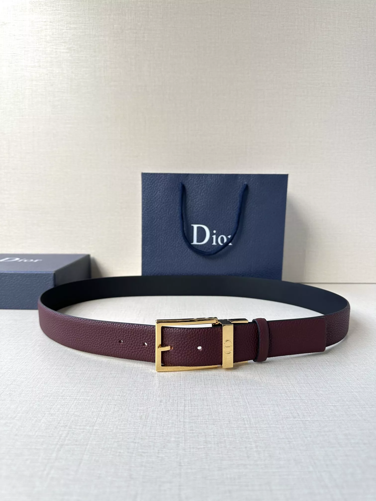 Christian Dior AAA Quality Belts In 3.5cm For Men Efficient 6014