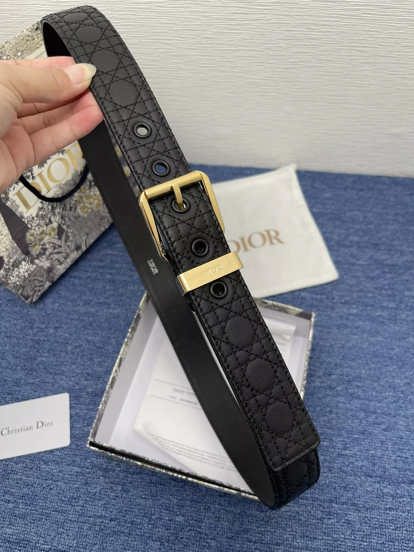 Christian Dior AAA Quality Belts In 3.5cm For Men Functional 5976