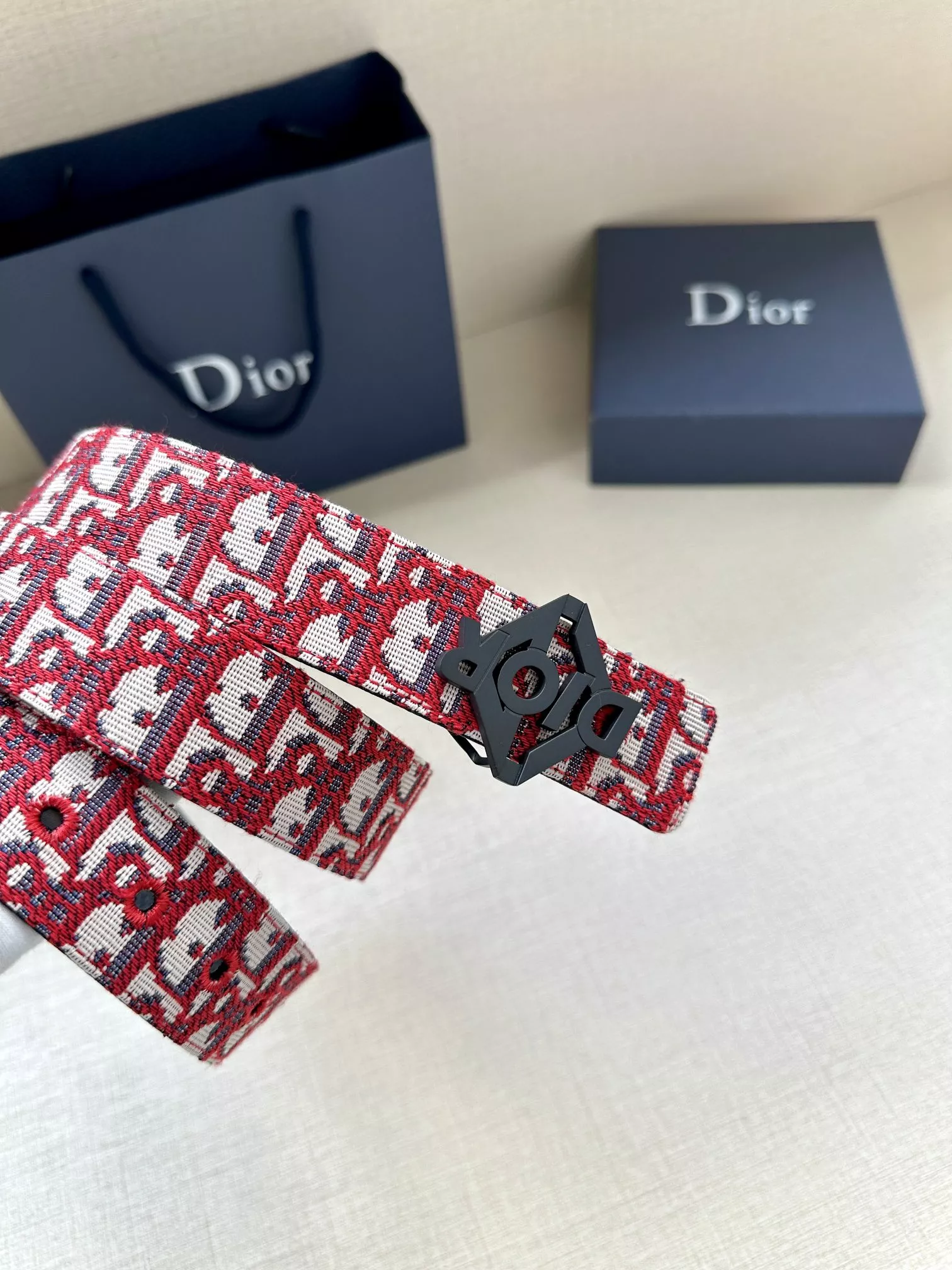 Christian Dior AAA Quality Belts In 3.5cm For Men Lightweight 3831