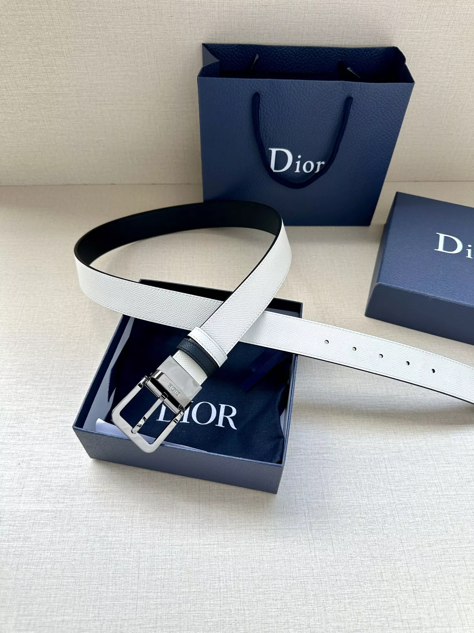 Christian Dior AAA Quality Belts In 3.5cm For Men Modern 9748