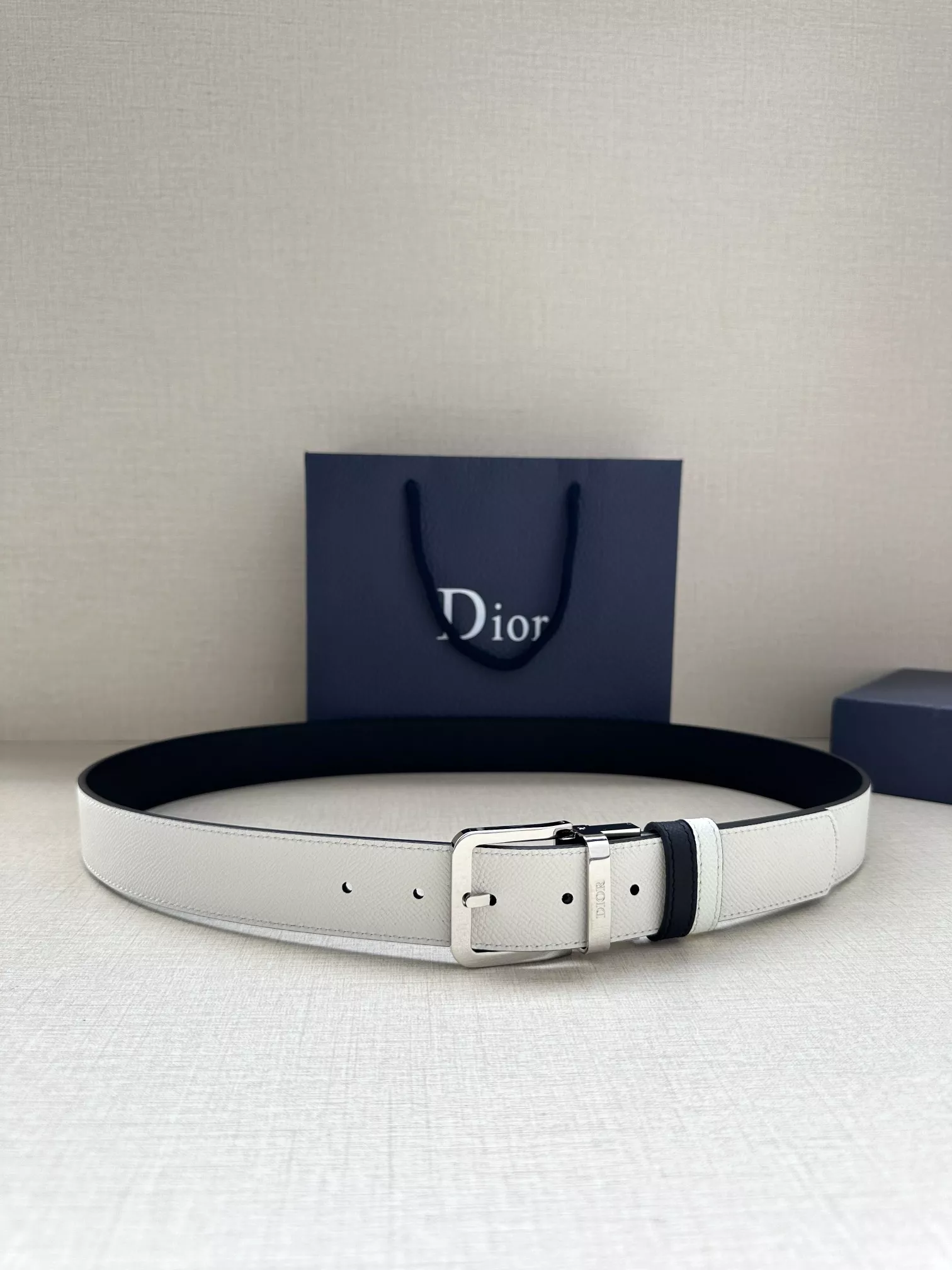 Christian Dior AAA Quality Belts In 3.5cm For Men Modern 9748