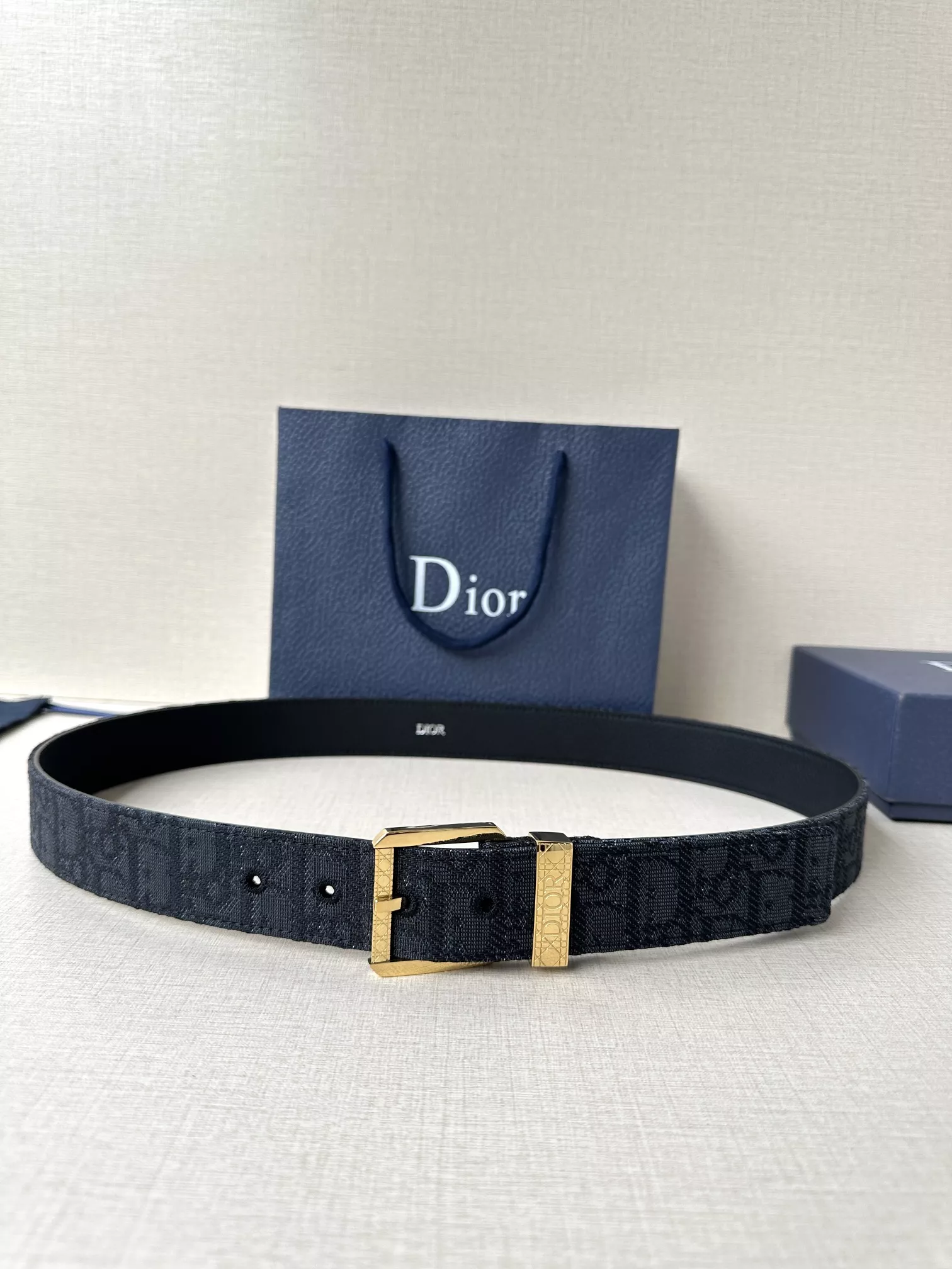 Christian Dior AAA Quality Belts In 3.5cm For Men NewStyle 1068
