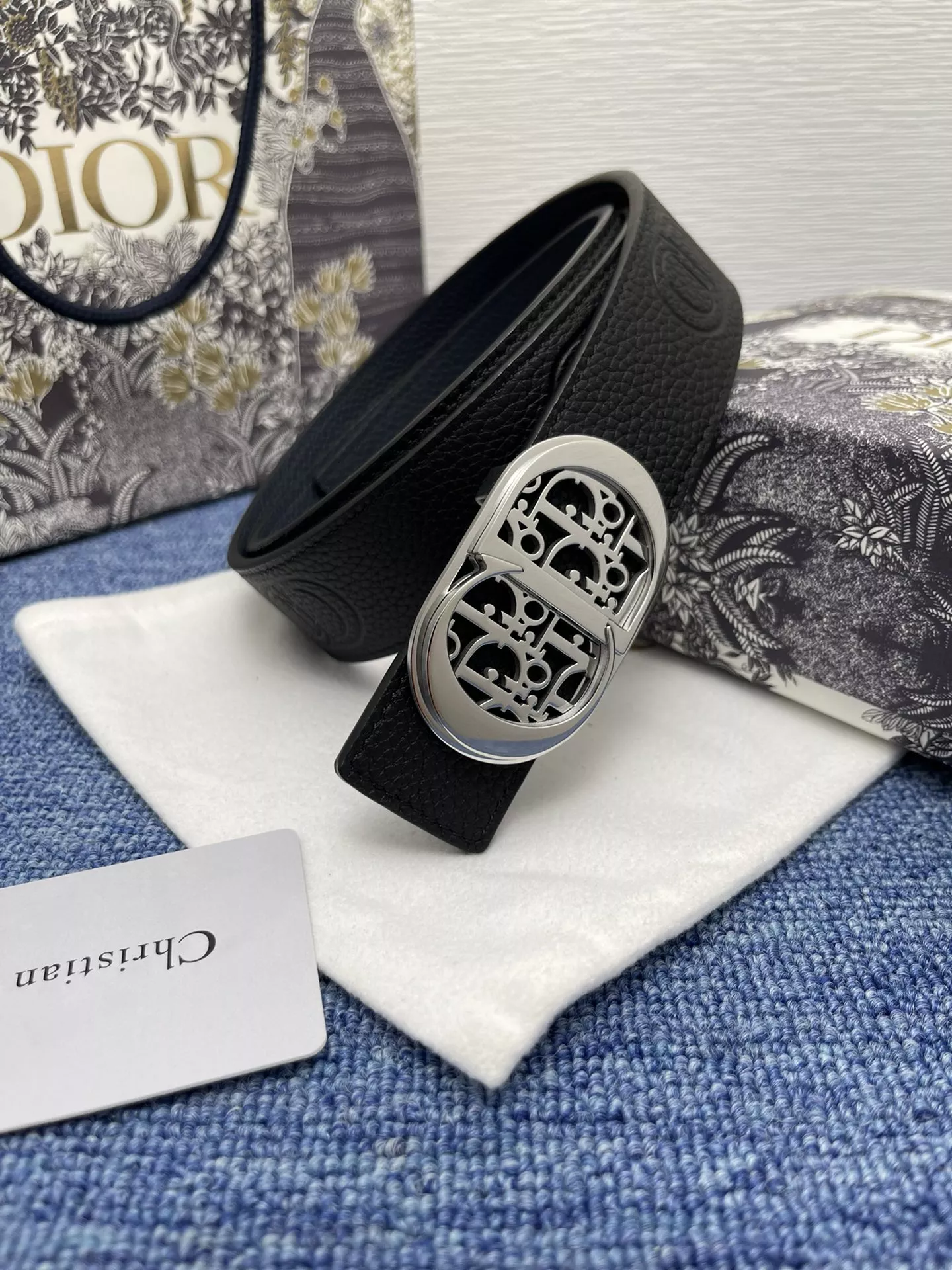 Christian Dior AAA Quality Belts In 3.5cm For Men Practical 1185