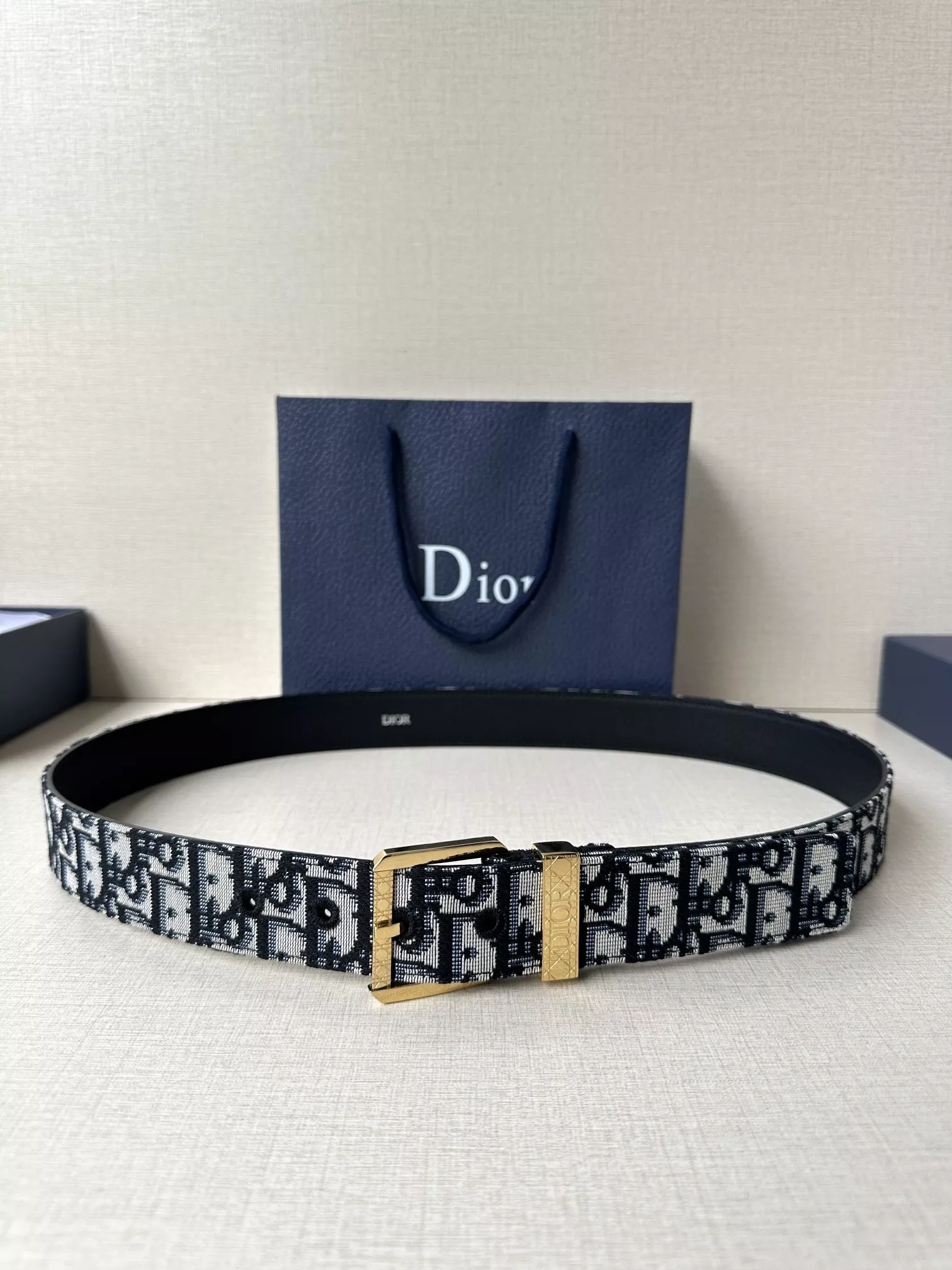 Christian Dior AAA Quality Belts In 3.5cm For Men Practical 5485