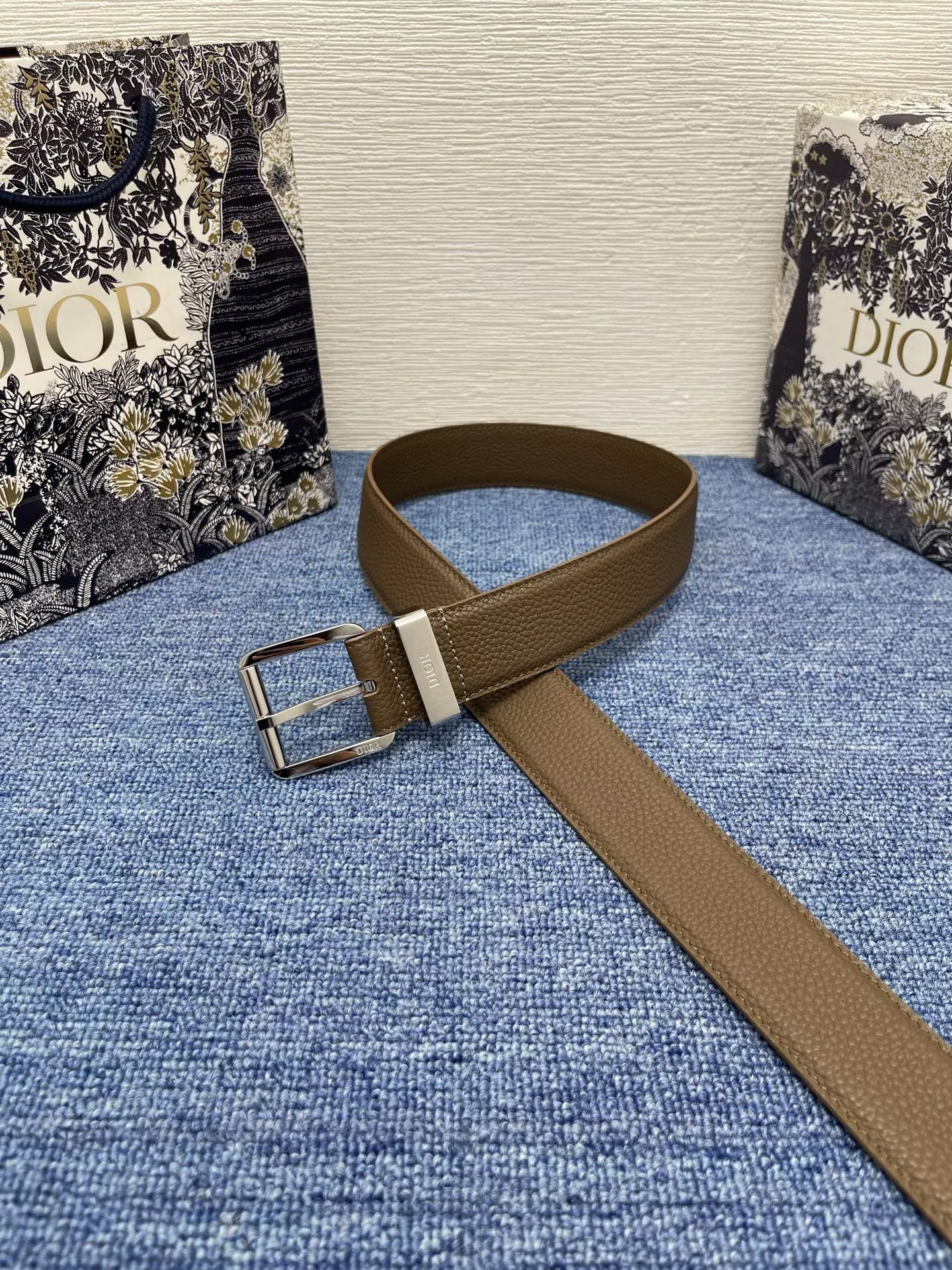 Christian Dior AAA Quality Belts In 3.5cm For Men Soft 4786