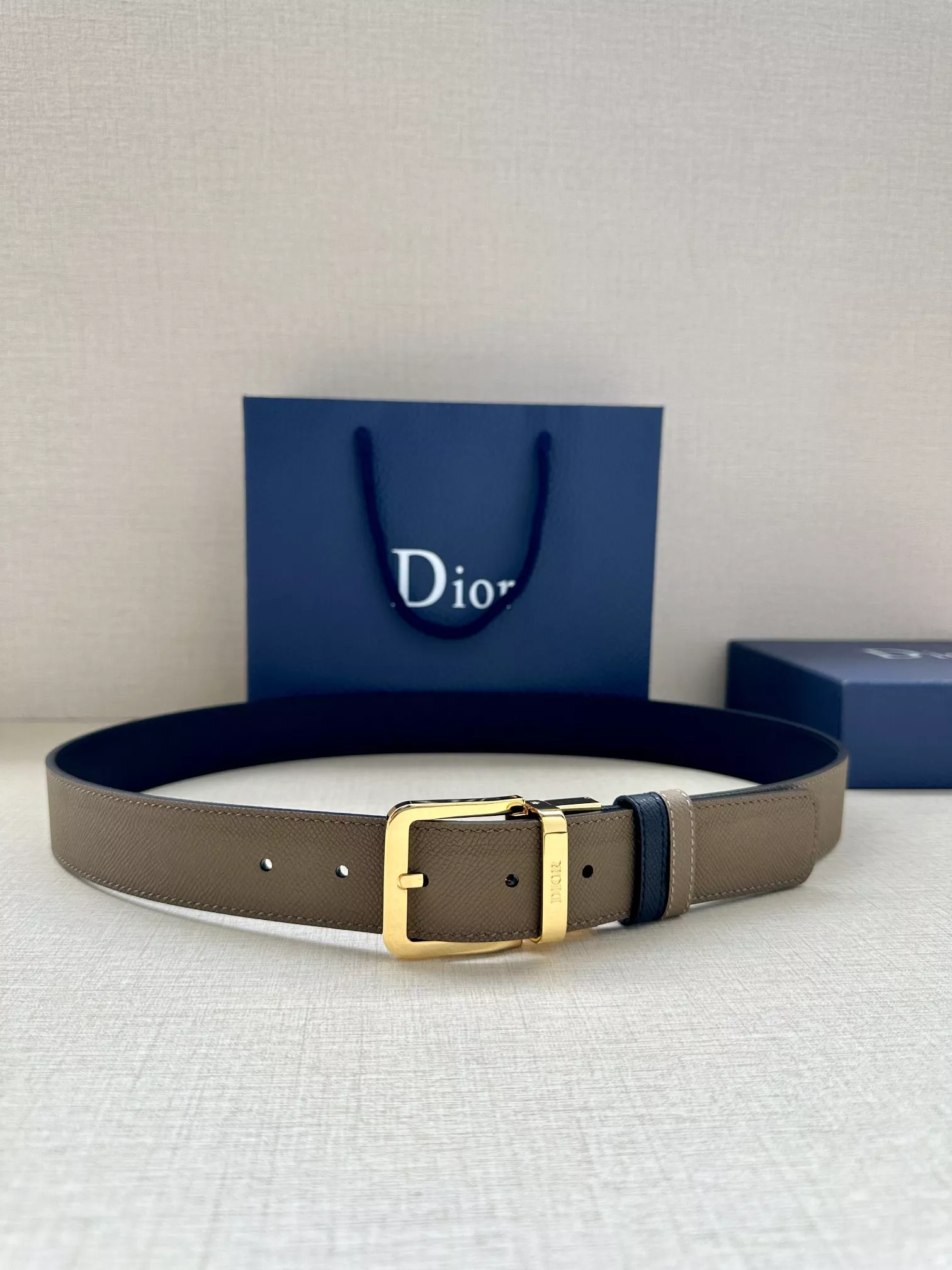 Christian Dior AAA Quality Belts In 3.5cm For Men Stylish 4648
