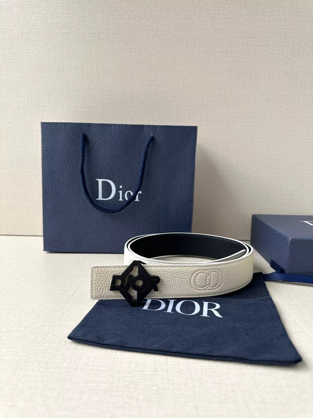 Christian Dior AAA Quality Belts In 3.5cm For Men Stylish 6656