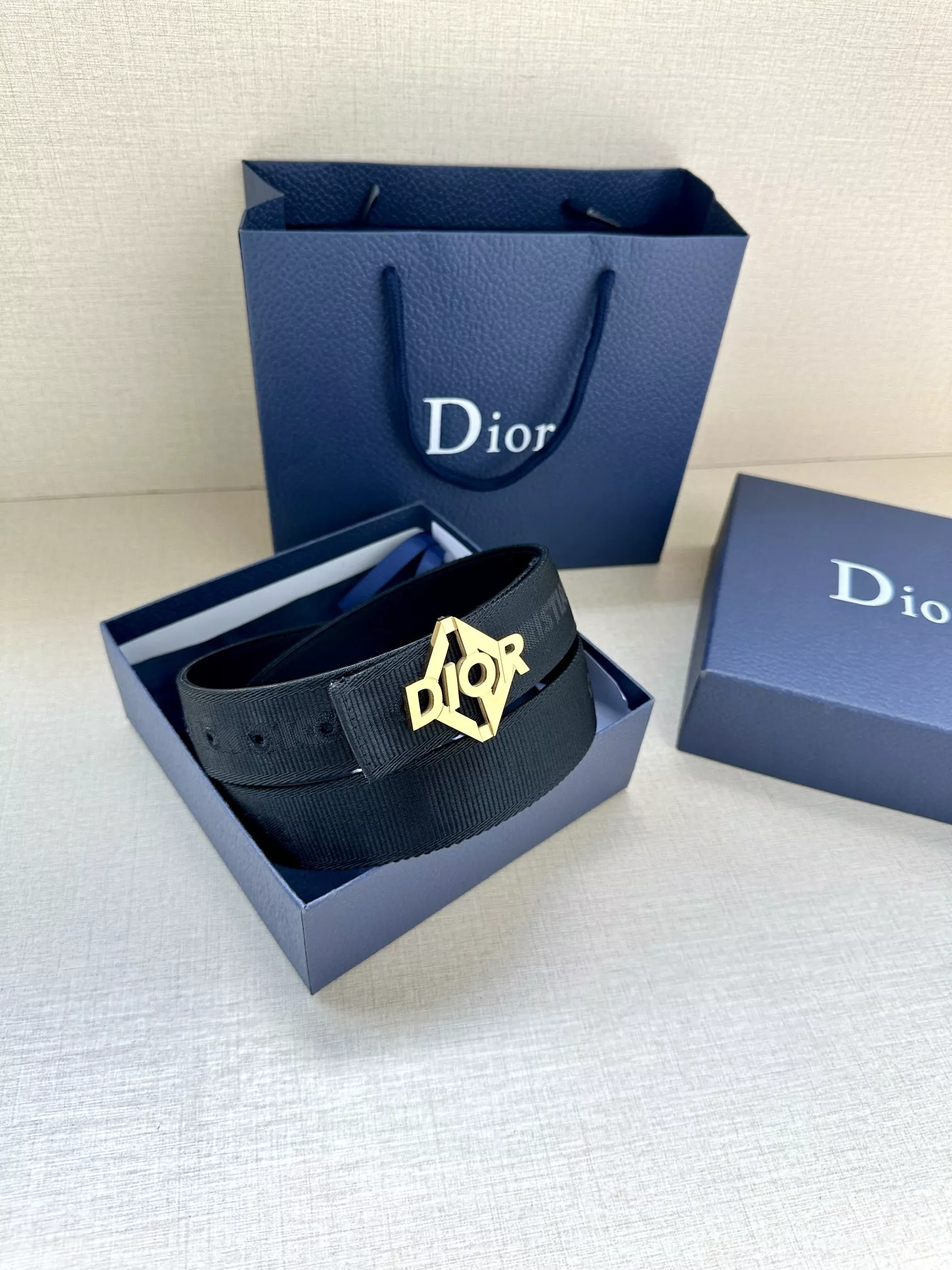 Christian Dior AAA Quality Belts In 3.5cm For Men Timeless 7781