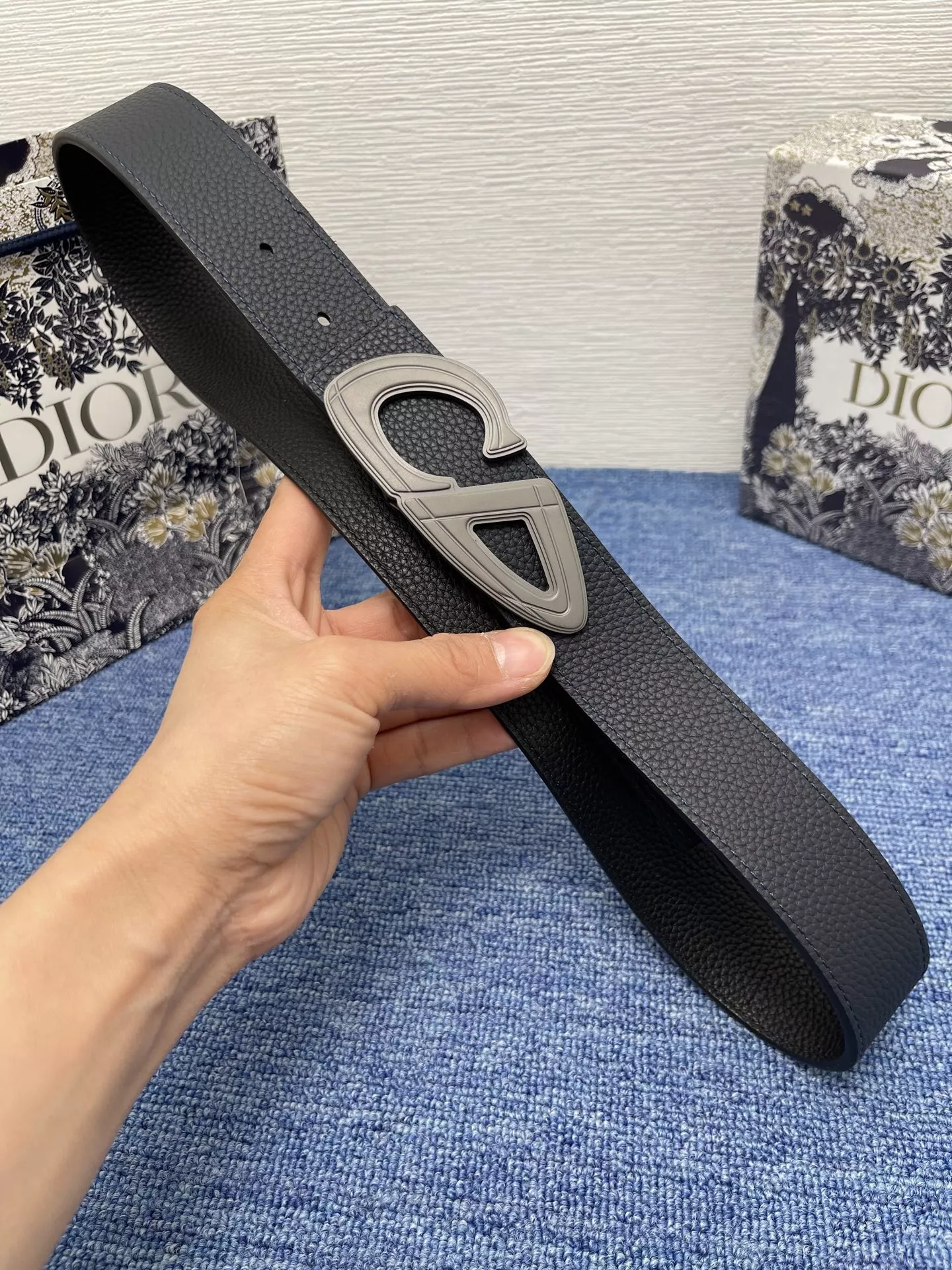 Christian Dior AAA Quality Belts In 3.5cm For Men Versatile 8921