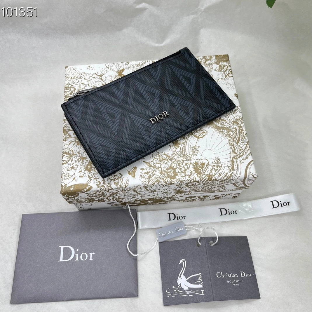 Christian Dior AAA Quality Card Case For Unisex Sleek 6330